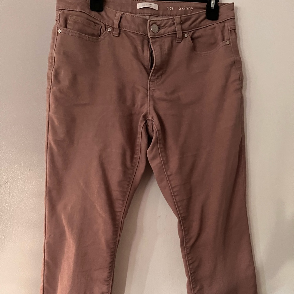 Lauren Conrad jeans - pink(Rose) skinny 10